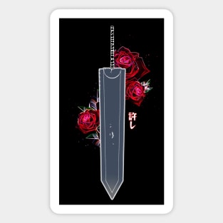 Cool Great Sword "Forgiveness" Magnet